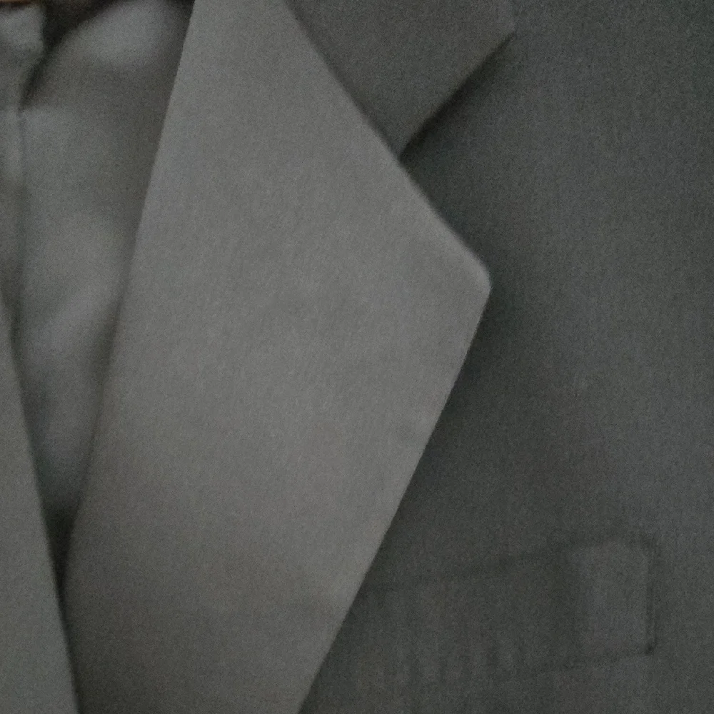 Jones New York Black Tuxedo Jacket Satin Lapels
